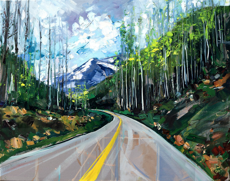 Road Colorado by Drew Davis — Canvas Print, 33×42 in