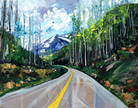 Road Colorado | 22×28 | Original Oil on Canvas