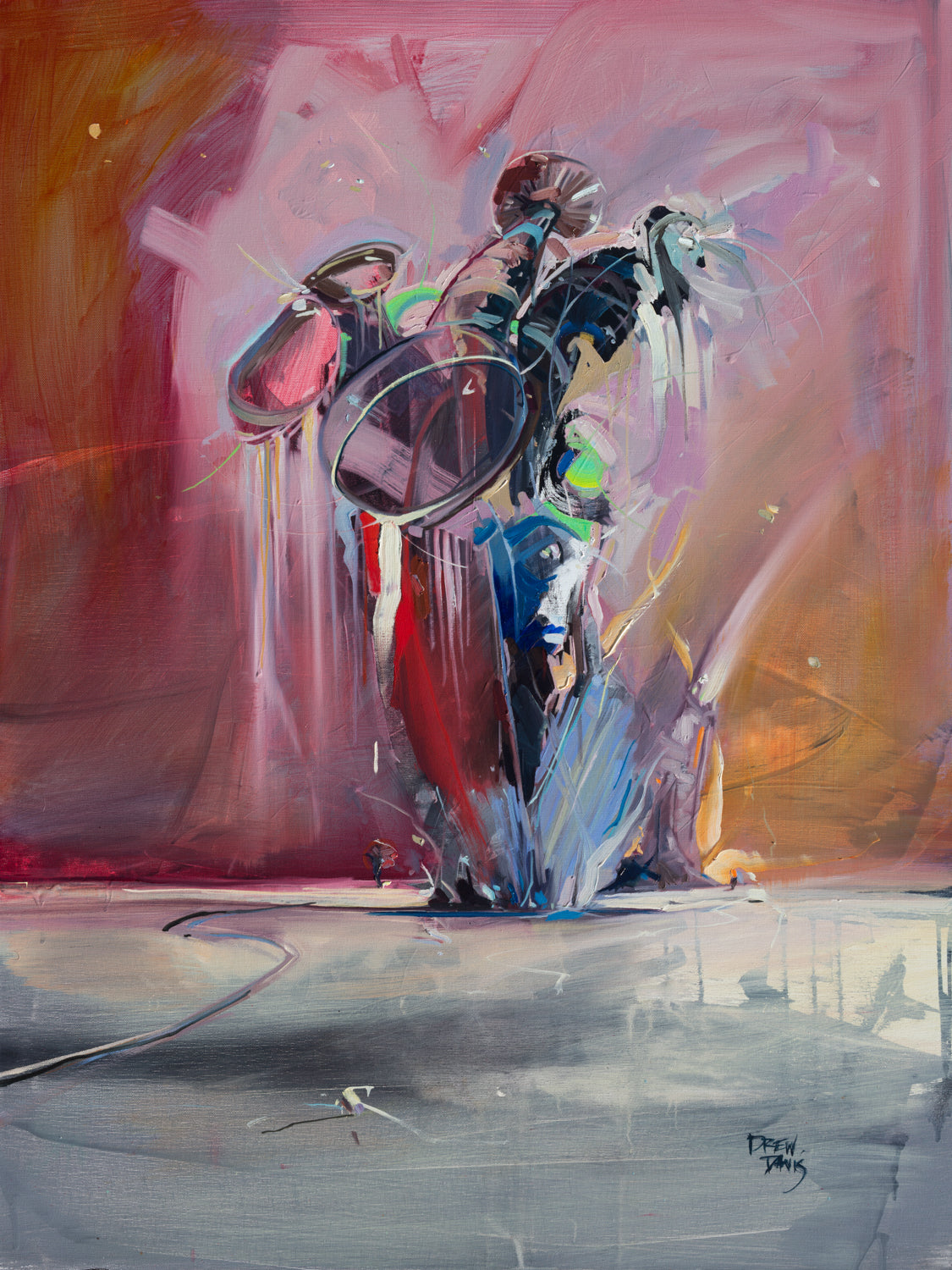 Road To Coral Sky Op | 30x40 | SOLD — Prints Available