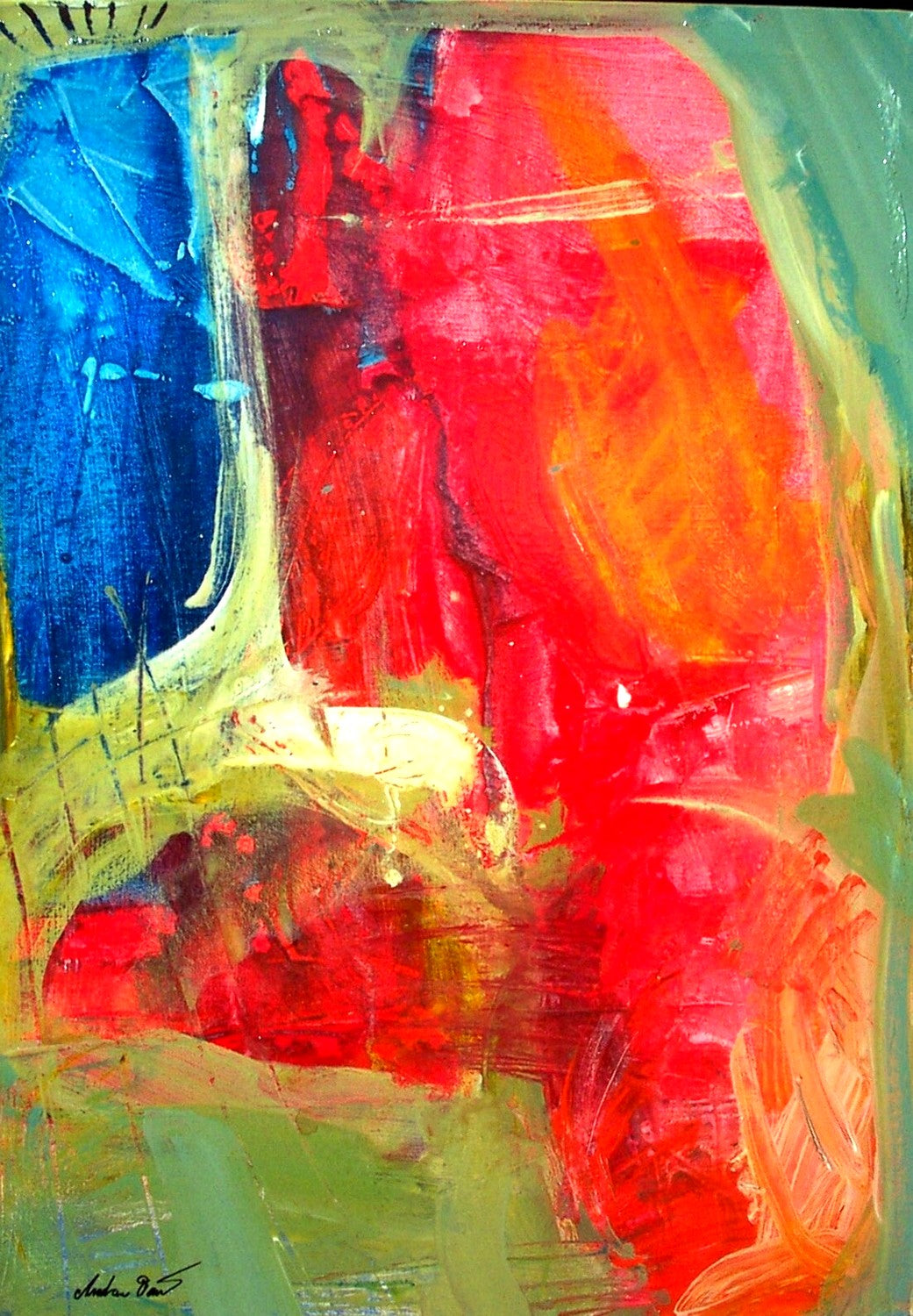 Rockinhardplace by Drew Davis — Canvas Print, 16×20 in