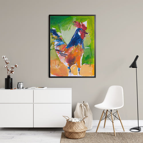 Roost by Drew Davis — Canvas Print, 9×12 in