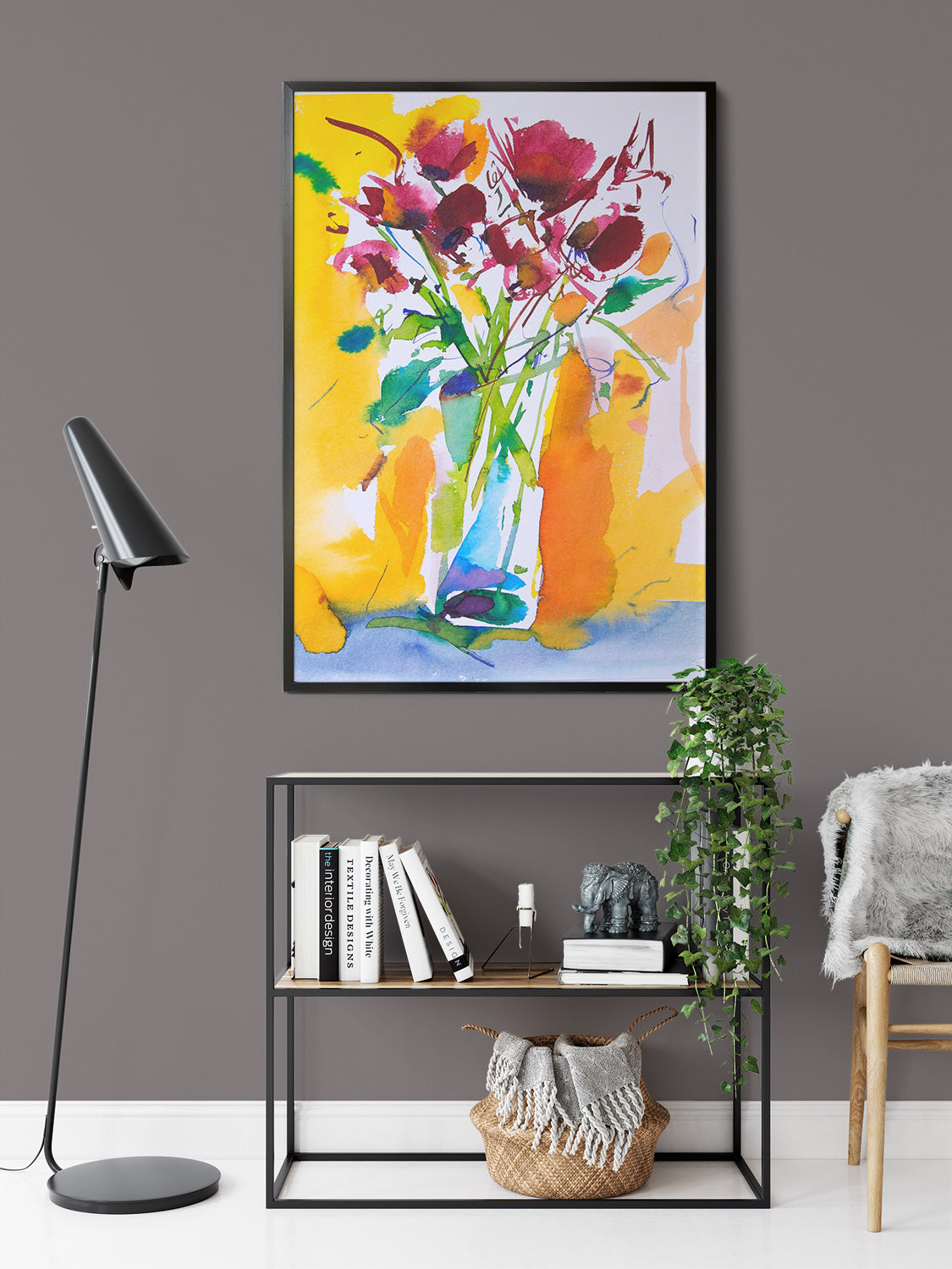 Roses by Drew Davis — Canvas Print, 9×12 in