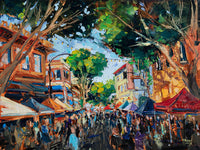 Slo Farmers | 18×24 | Original Oil on Canvas