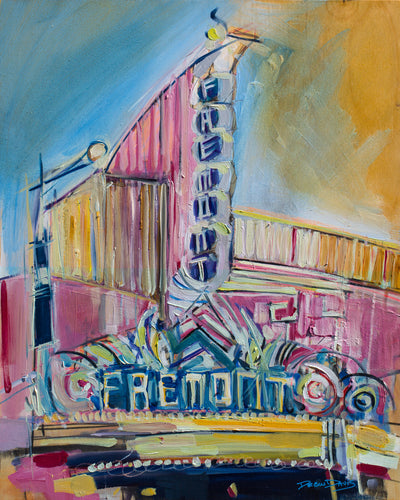 Slo Fremont by Drew Davis — Oil on Canvas, 48×60 in