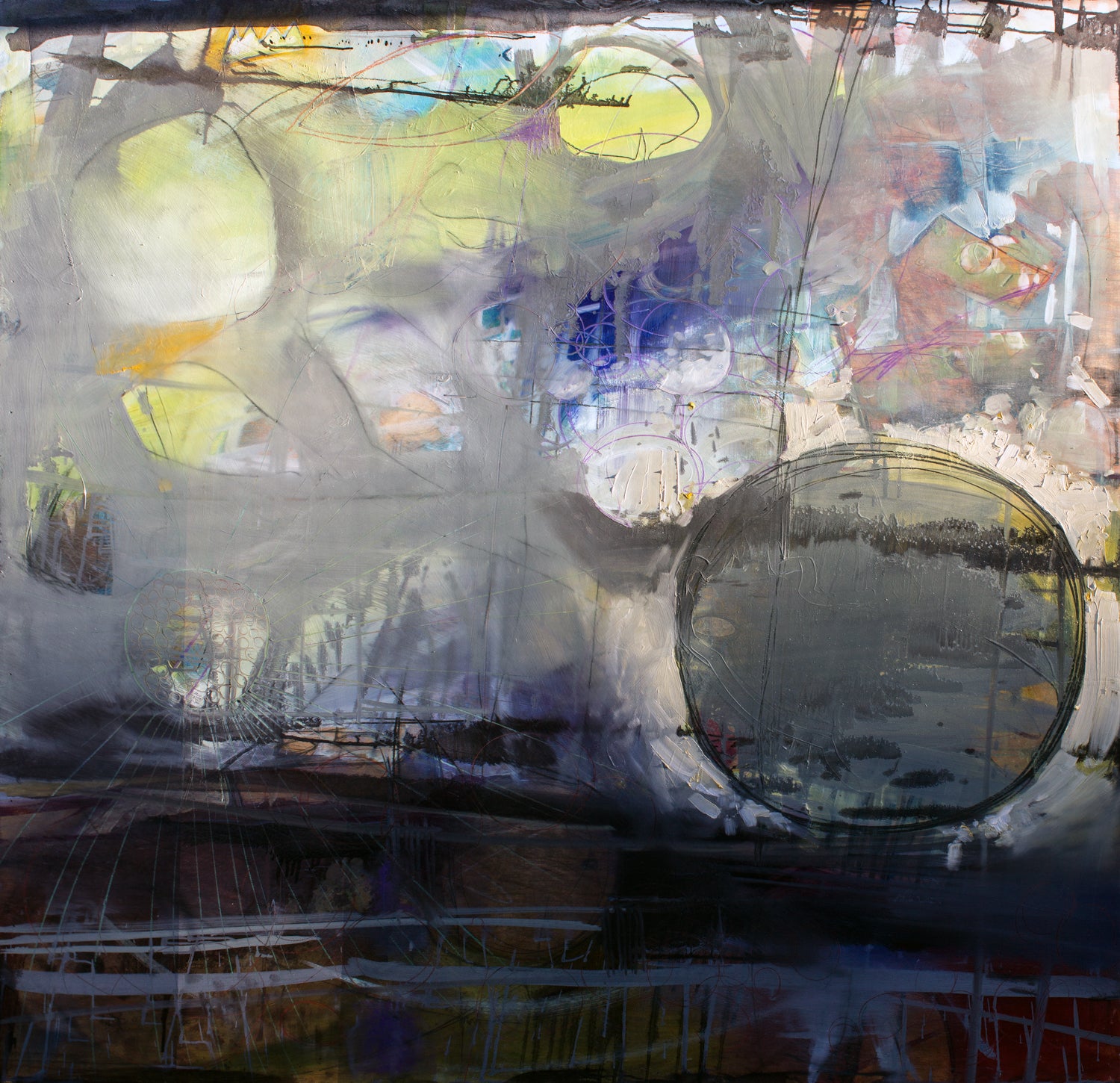 Sphere Full | 48x48 | SOLD — Prints Available