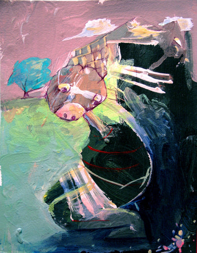 Sad King by Drew Davis — Canvas Print, 11×14 in