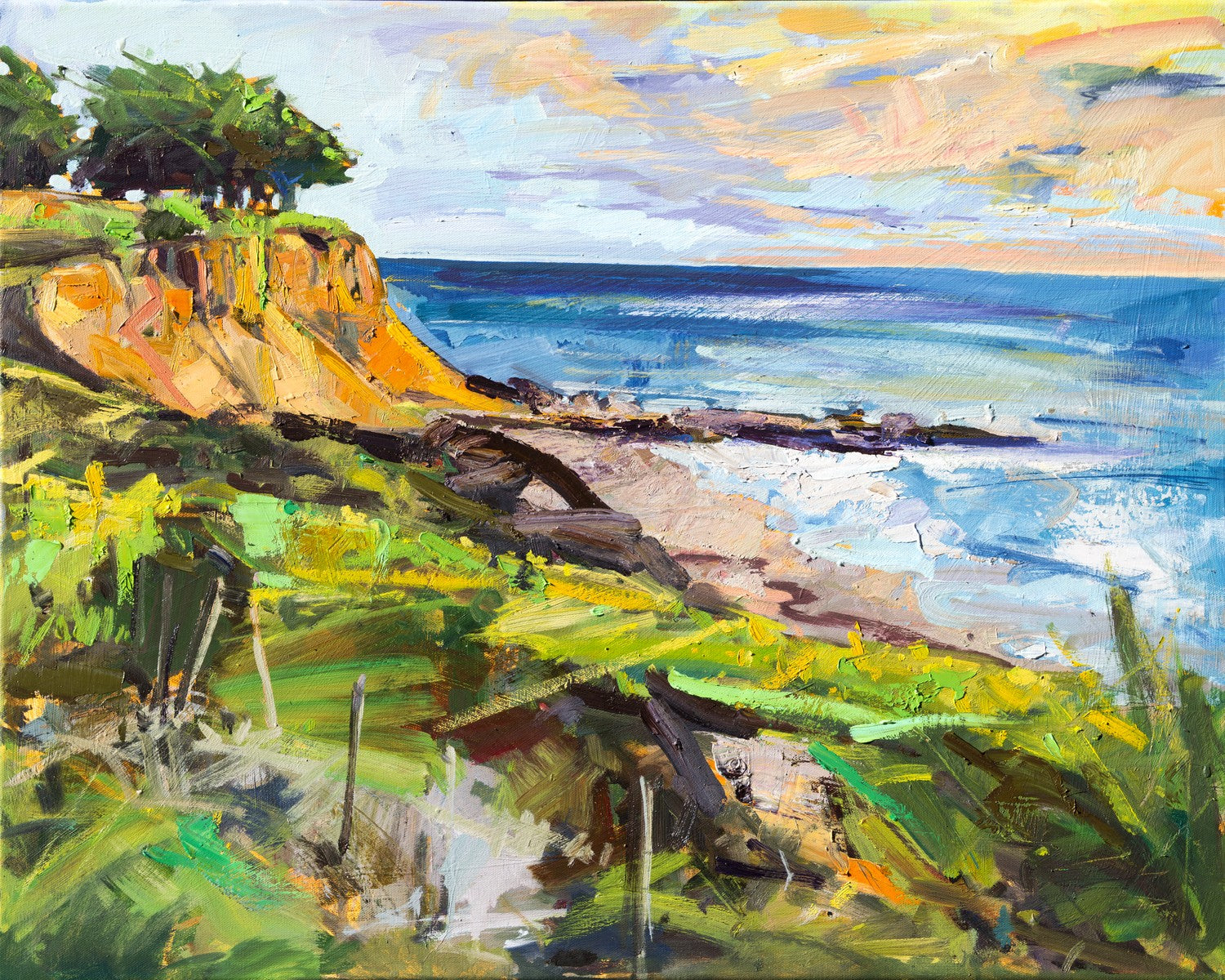 San Simeon by Drew Davis — Canvas Print, 24×30 in