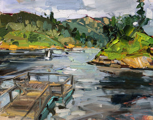 Santa Margarita Lake | 11×14 | Original Available