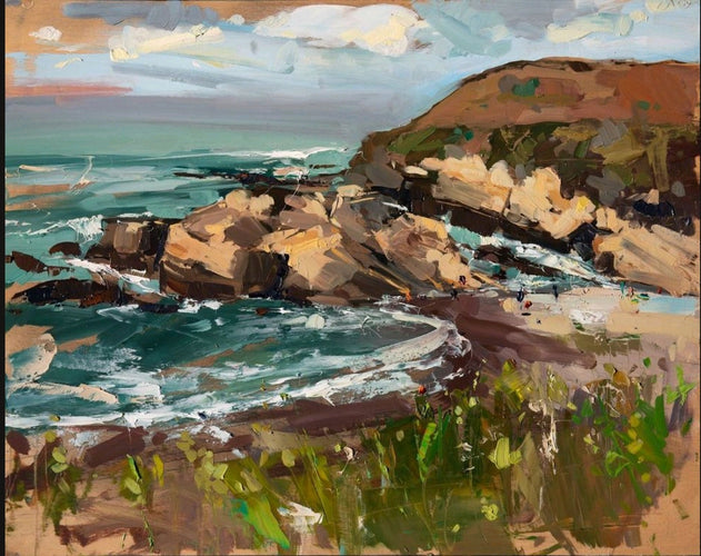 Spooners Cove by Drew Davis — Oil on Canvas, 16×20 in