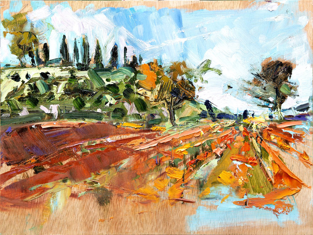 Sculpterra Vines by Drew Davis — Canvas Print, 9×12 in