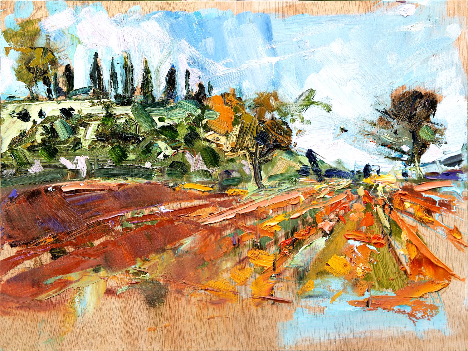 Sculpterra Vines by Drew Davis — Canvas Print, 9×12 in