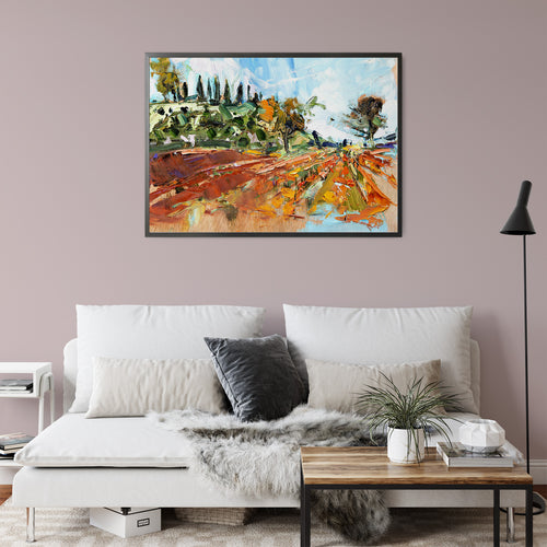 Sculpterra Vines by Drew Davis — Canvas Print, 9×12 in