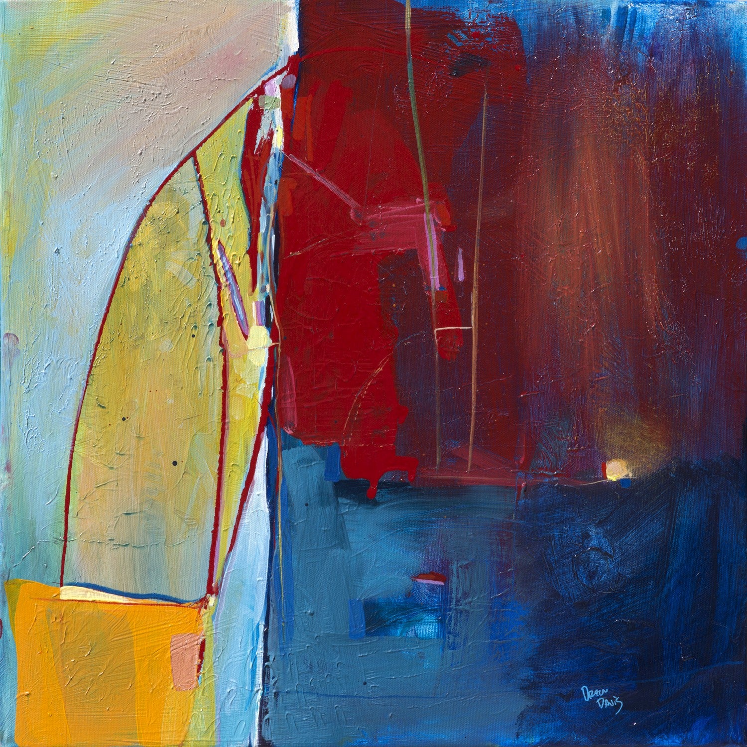 Serendipity by Drew Davis — Canvas Print, 20×20 in