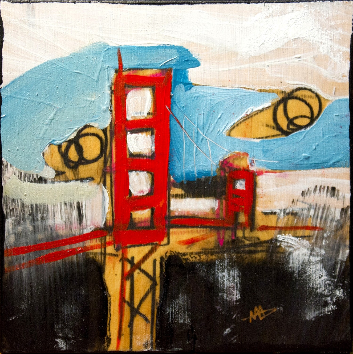 Sf by Drew Davis — Canvas Print, 8×8 in