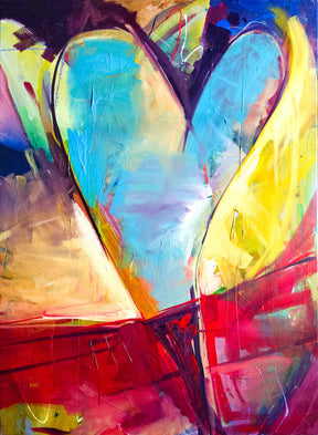 Sheilas Heart by Drew Davis — Canvas Print, 24×36 in