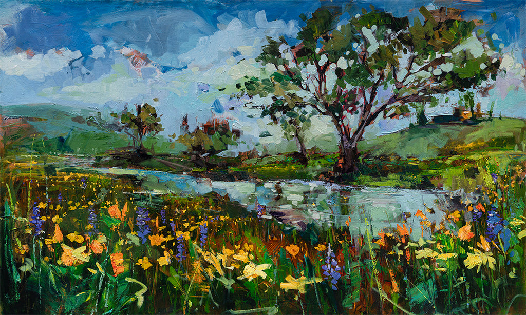 Shell Creek 2023 | 36x60 | ORIGINAL OIL ON CANVAS