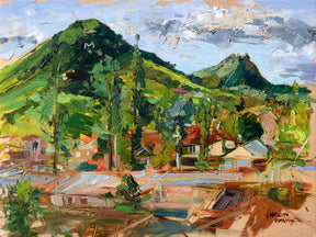 Slo After The Rains by Drew Davis — Canvas Print, 12×16 in