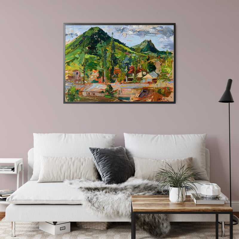 2023 | Slo After The Rains | 12×16 | SOLD - Prints Available