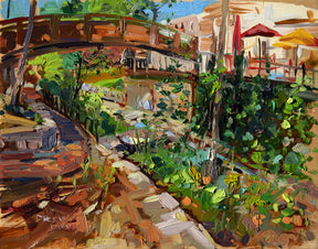 Slo Creek Afternoon by Drew Davis — Canvas Print, 11×14 in