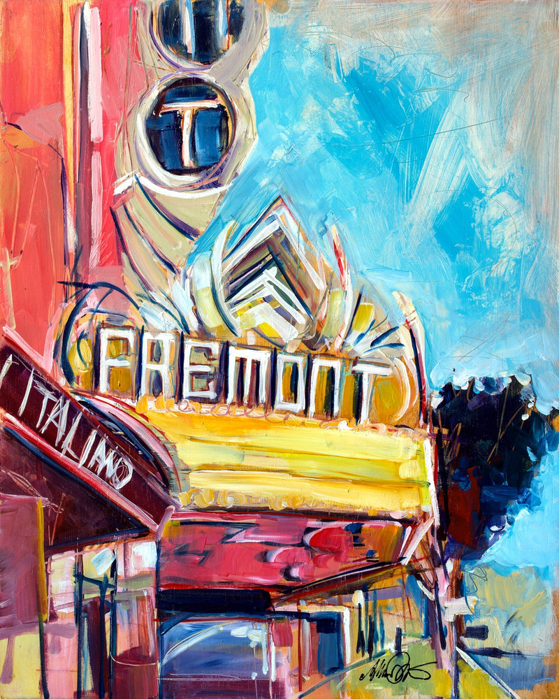 Slo Fremont2 by Drew Davis — Canvas Print, 16×20 in