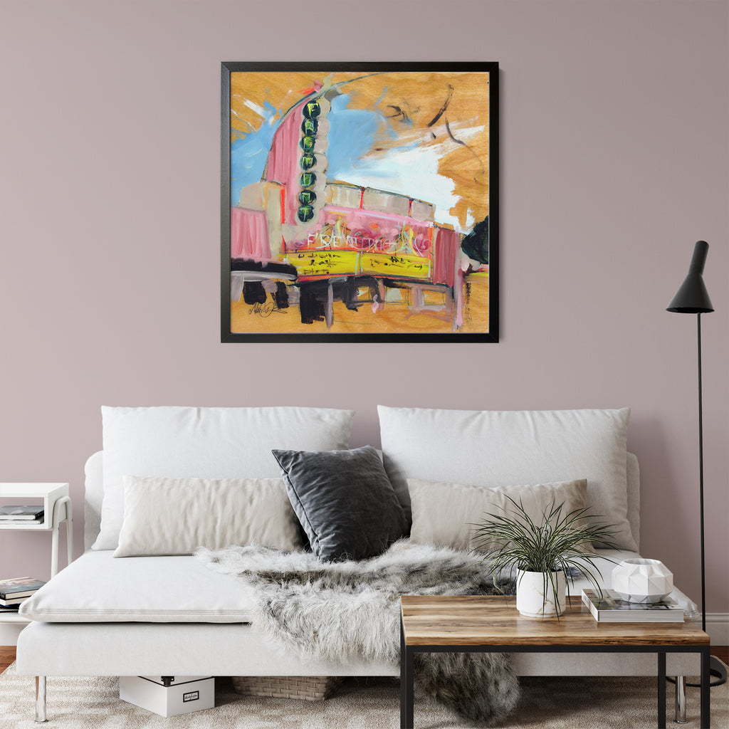 Slo Fremont by Drew Davis — Canvas Print, 12×12 in
