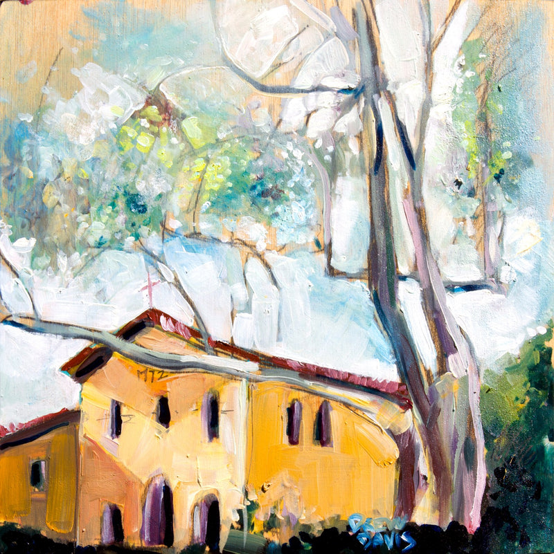 Slo Mission2 by Drew Davis — Canvas Print, 12×12 in