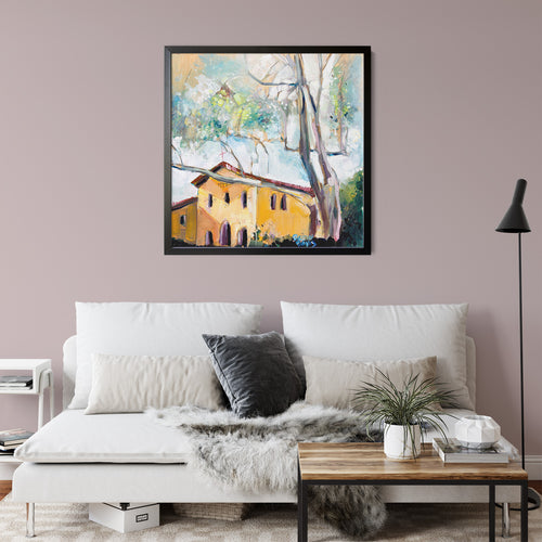 Slo Mission2 by Drew Davis — Canvas Print, 12×12 in