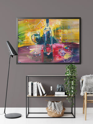 Splash Of The Vine by Drew Davis - Room View