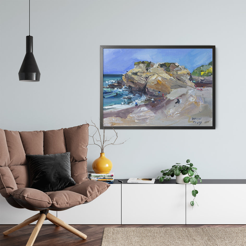 Spooners Cove 1 by Drew Davis — Canvas Print, 9×12 in