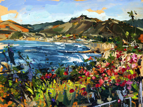 2022 | Spyglass Park View Shell Beach | 12×16 | SOLD - Prints Available