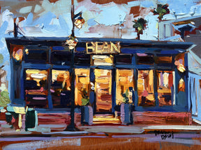 Steaming Bean by Drew Davis — Canvas Print, 9×12 in