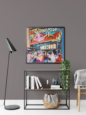 Stinking Rose by Drew Davis — Canvas Print, 12×12 in