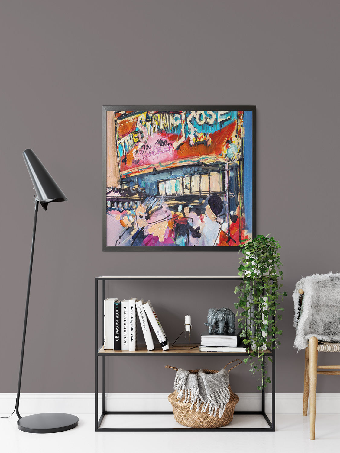 Stinking Rose by Drew Davis — Canvas Print, 12×12 in