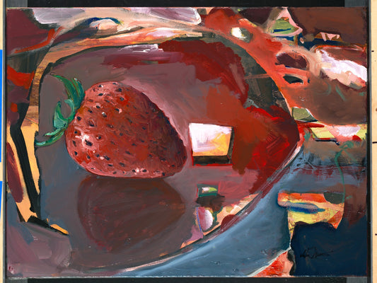 Strawberry Dream by Drew Davis — Canvas Print, 18×24 in