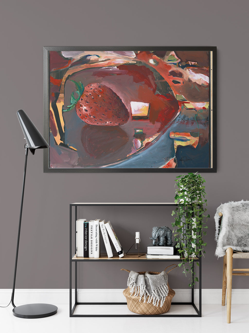 Strawberry Dream by Drew Davis — Canvas Print, 18×24 in