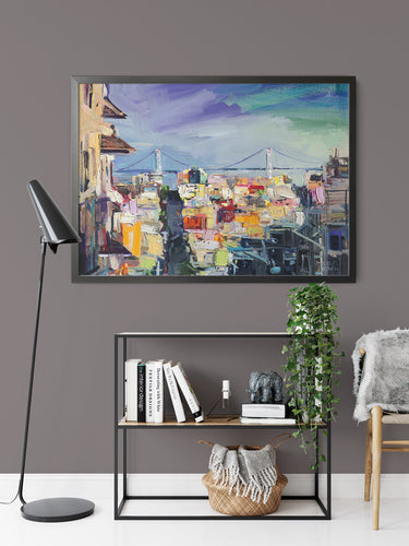 Streets Of San Fran 2 by Drew Davis — Canvas Print, 16×20 in