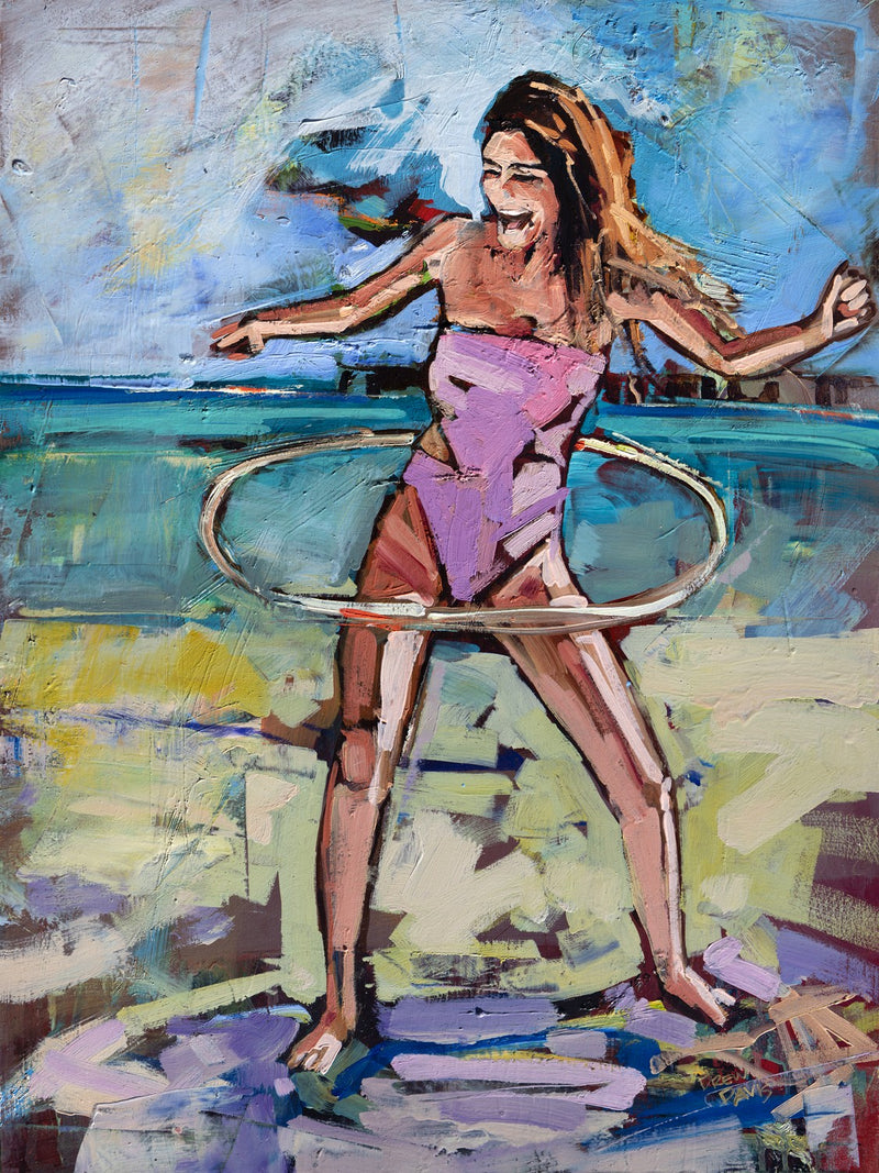 Summer Is Here by Drew Davis — Canvas Print, 18×24 in