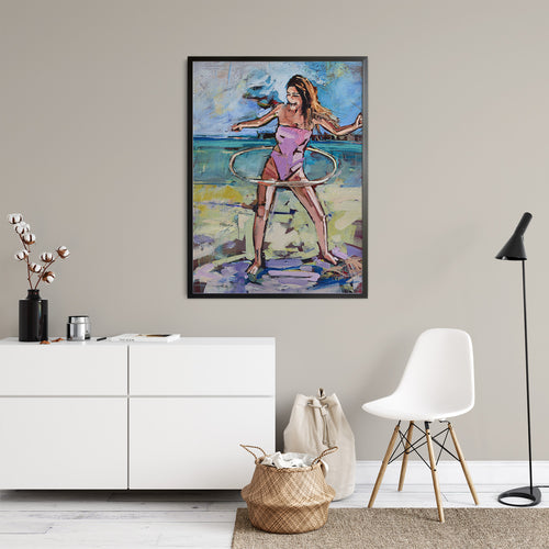 Summer Is Here by Drew Davis — Canvas Print, 18×24 in