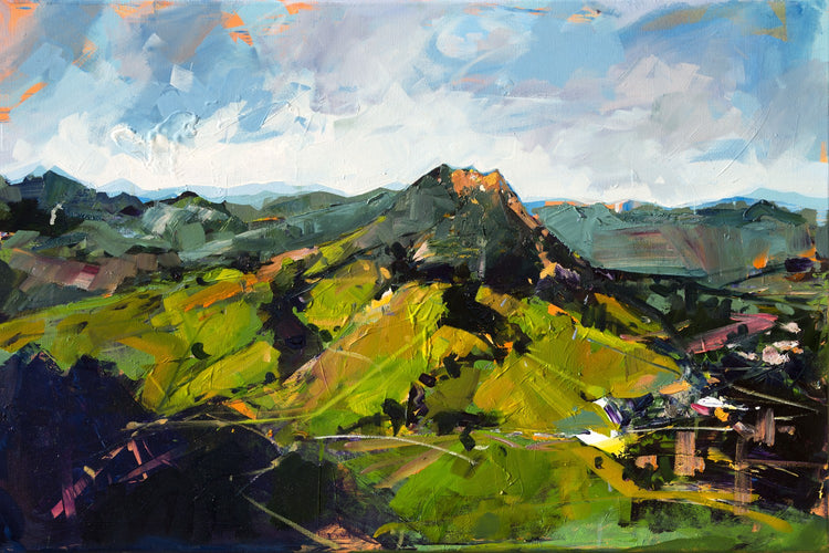 Sunny San Luis Obispo by Drew Davis — Canvas Print, 24×36 in