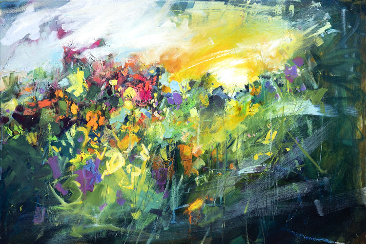 Super Bloom by Drew Davis — Canvas Print, 24×36 in