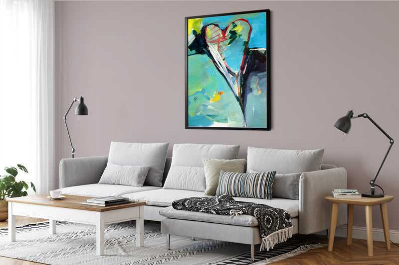 Teal Heart 3 - View 2