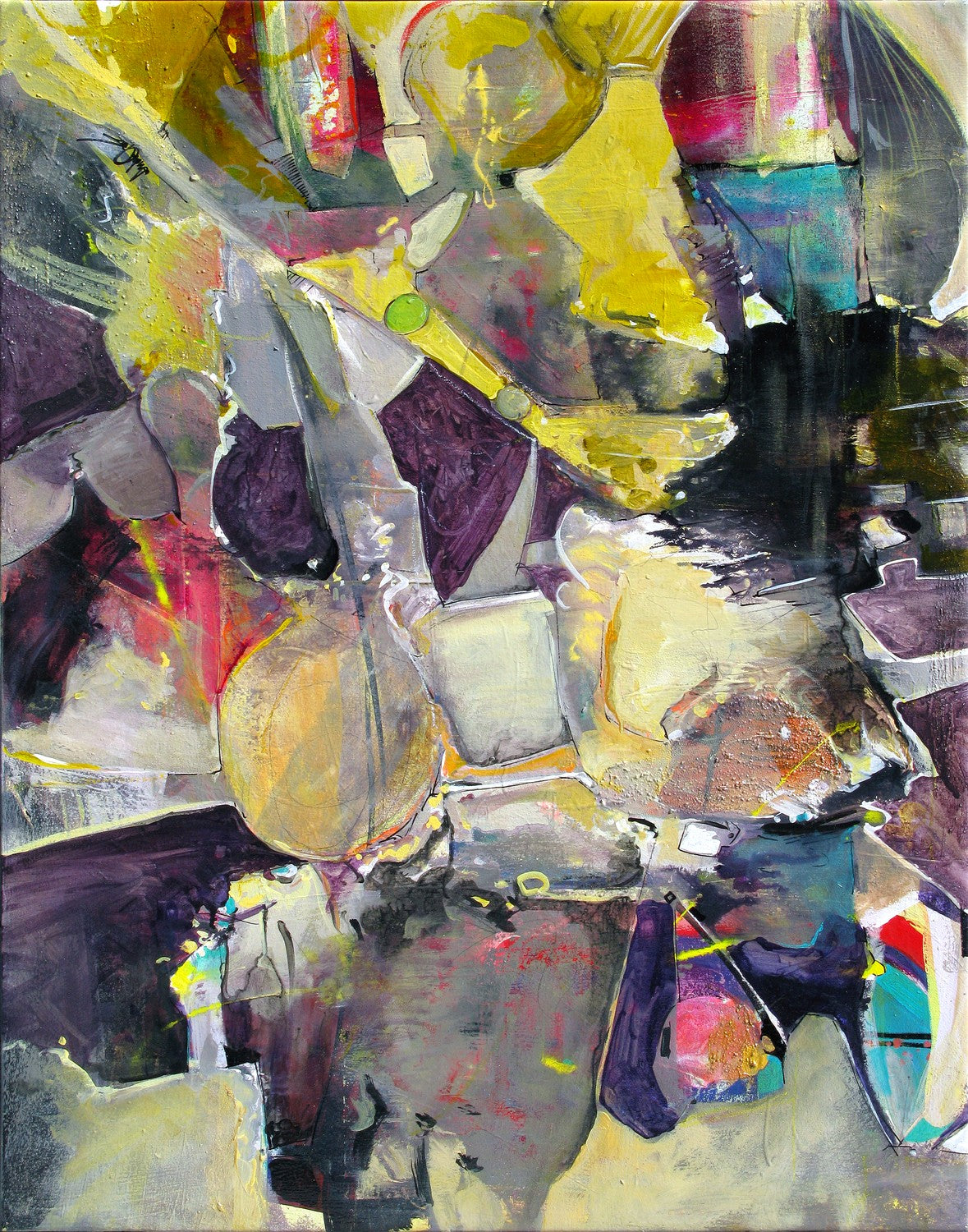 Technilogical Illusion by Drew Davis — Canvas Print, 30×40 in