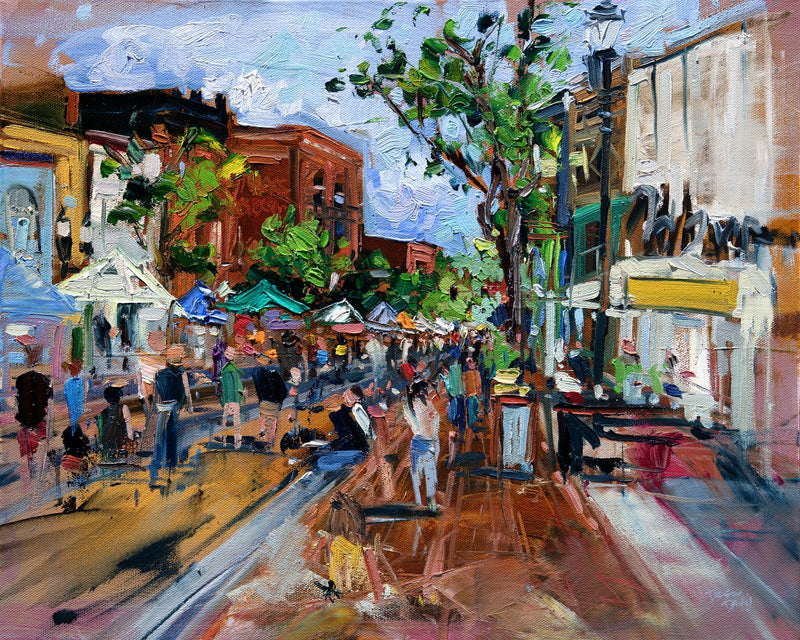 Territory Days by Drew Davis — Canvas Print, 16×20 in