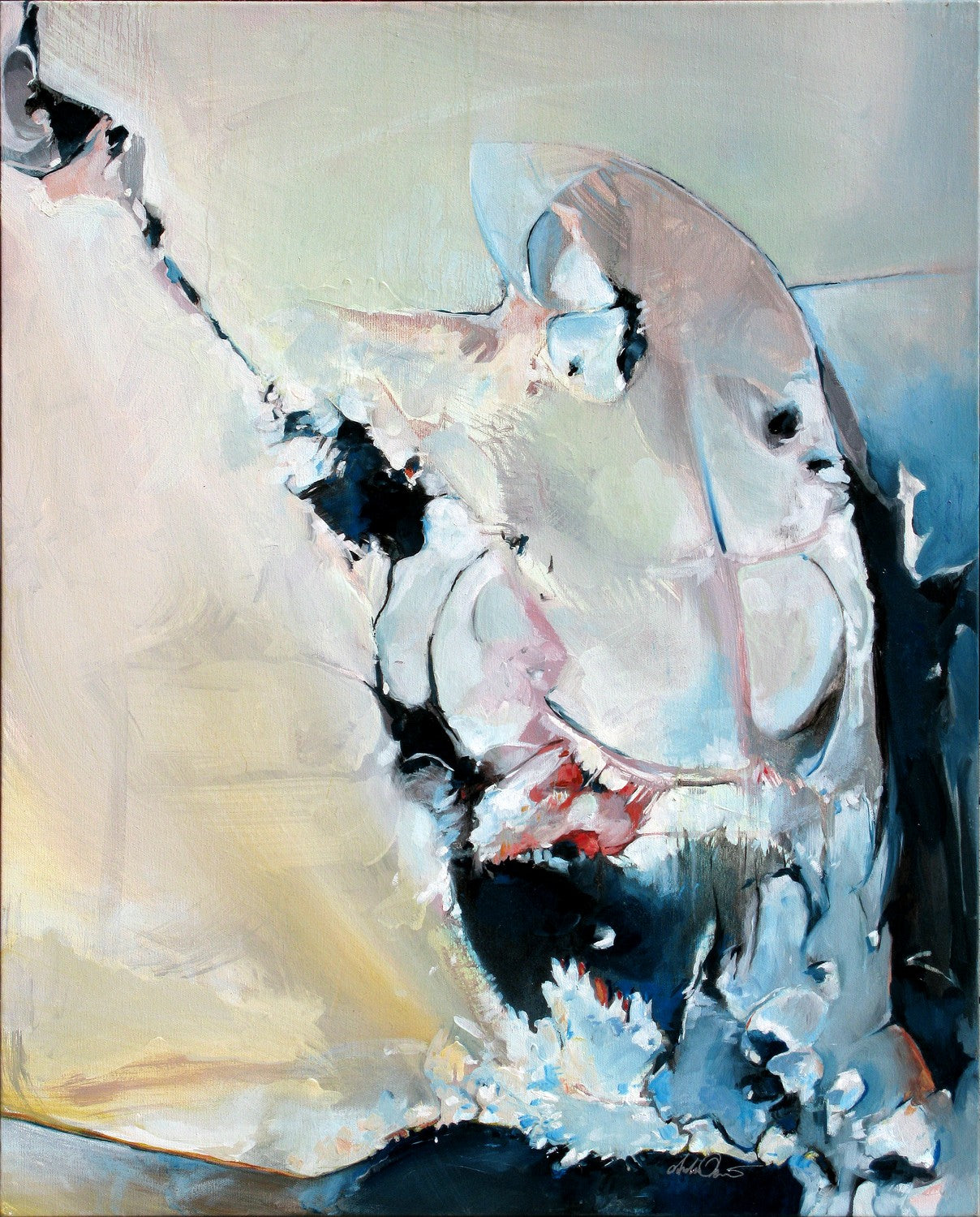 Tidal Tention by Drew Davis — Canvas Print, 18×24 in