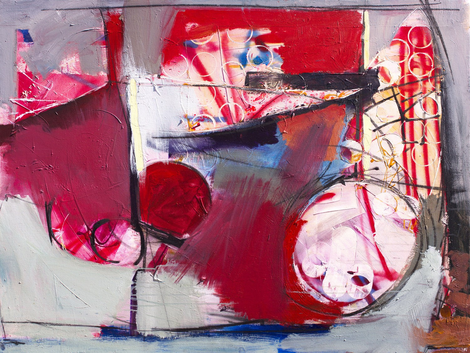 Torn Veil 3full by Drew Davis — Canvas Print, 36×60 in