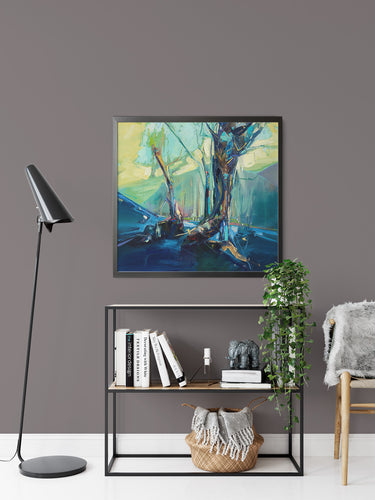 Suspicious Medley by Drew Davis — Canvas Print, 20×20 in