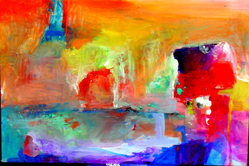 Trip To Paris by Drew Davis — Canvas Print, 30×40 in