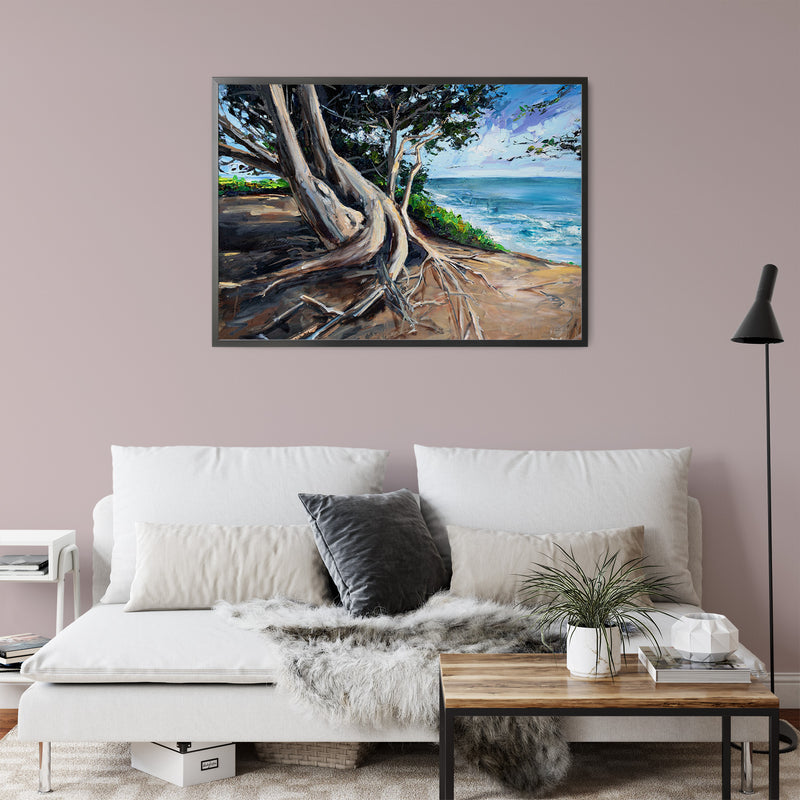 Twisted San Simeon Tree | 30×40 | Original Available