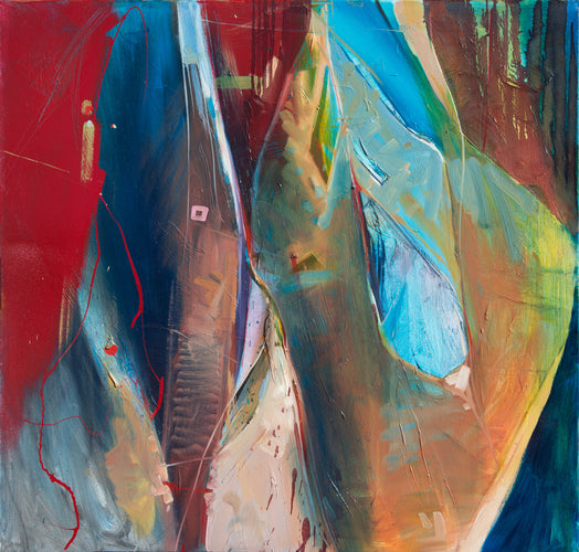 Untitled 1 Xp by Drew Davis — Oil on Canvas, 48×48 in