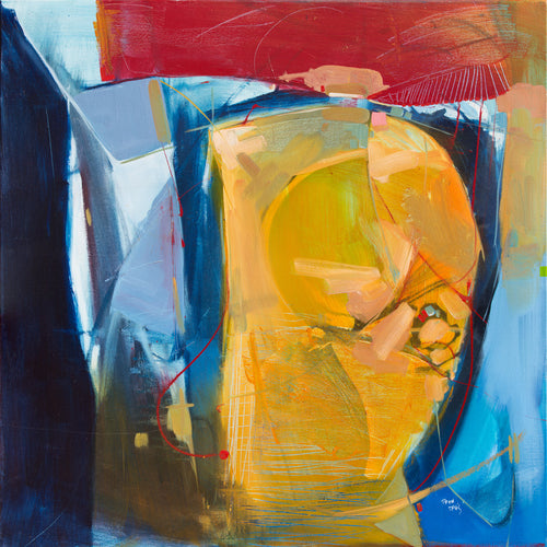 Untitled 2 Xp by Drew Davis — Oil on Canvas, 48×48 in